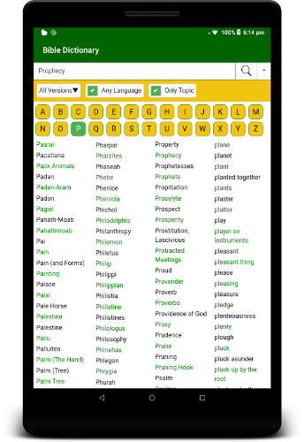 LEARN Study - Dictionaries